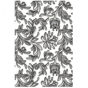 Sizzix Tim Holtz 3-D Embossing Folder - Mini Botanical