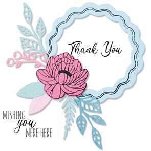 Sizzix Framelits Dies w/Stamps - Window Box