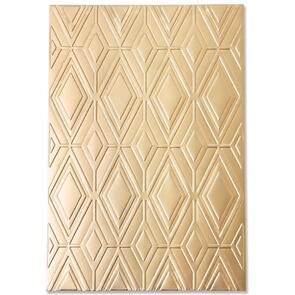 Sizzix Multi-Level Embossing Folder Rhombus Line Pattern by Olivia Rose