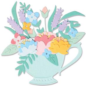 Sizzix Thinlits Die Set 10PK Tea Time by Olivia Rose