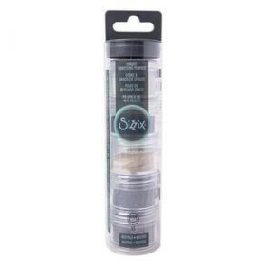 Sizzix Making Essential - Opaque Embossing Powder, Neutral, 5PK