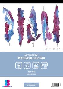 Art Spectrum 25% Cotton Watercolour Pad 200gsm - 12 Sheets