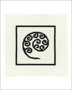 The Kiwi Stitch & Knit Co Koru Frond Pattern