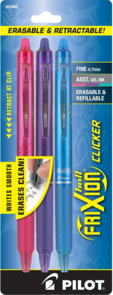 FriXion Clicker Assortment 3pk