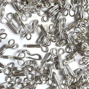 Pony Hooks and Eyes - Brass