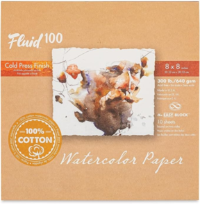 Fluid 100% Cotton Block Pad CP 640gsm