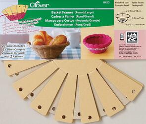 Clover Basket Frames 2-Piece - Large, Round