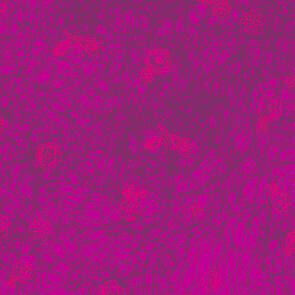 Andover Fabric Alison Glass - Between - Chaos Sangria