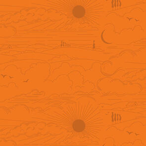 Andover Fabric Alison Glass - Between - Dwell Autumn