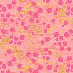 Andover Fabric Alison Glass Thicket - Pond Taffy