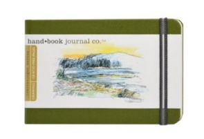 Travelogue Cadmium Green Landscape
