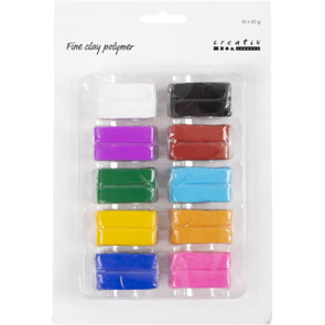 Creativ Company Fine Clay Polymer (10 x 20g)