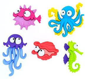 Dress It Up Embellishments - Creatures of the Sea