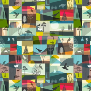 Nutex Kiwiana Birdsong - Landscape Multi
