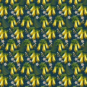 Nutex Kiwiana Birdsong - Kowhai Navy