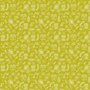 Nutex Kiwiana Birdsong - Outline Yellow