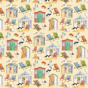 Nutex Emma Ball - Coastal || Beach Huts - Biege