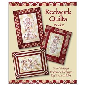 FriendFolks Redwork Quilts Book 2