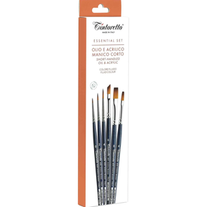 Tintoretto 9005 - Essentials Set - Oil & Acrylic - Fluid Colour