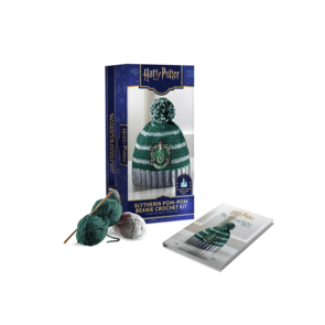 Insight Editions Slytherin Pom-Pom Beanie Crochet Kit