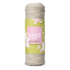 Nako Zambak - 100% Recycled Cotton Macrame Yarn 250g