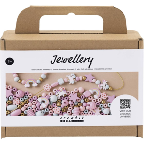 Creativ Company Mini Craft Mix - Jewellery, Pastel Colours
