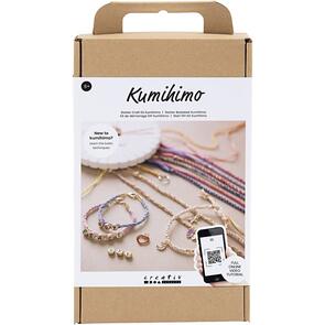 Creativ Company Starter Craft Kit - Kumihimo, Friendship Bracelets