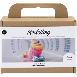 Creativ Company Mini Craft Kit Modelling, Monster Freddy
