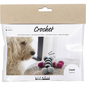 Creativ Company Mini Craft Kit Crochet, Dog Bone