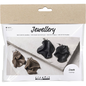 Creativ Company Mini Craft Kit Jewellery, Folded Earrings