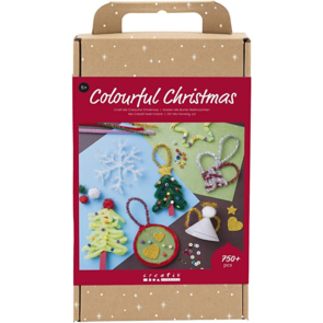 Creativ Company Craft Mix Colourful Christmas - Christmas Figures