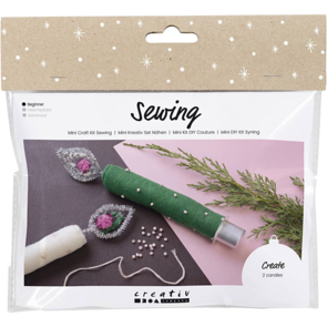 Creativ Company Mini Craft Kit Sewing, Forever Candles