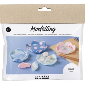 Creativ Company Mini Craft Kit - Modelling, Bowls