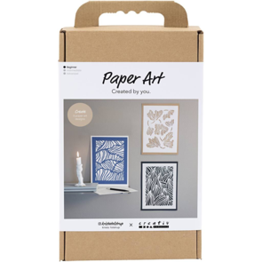 Creativ Company Craft Kit - Paper Art, 3 Designs
