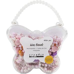 Creativ Company Wax Beads, 1800+ pc