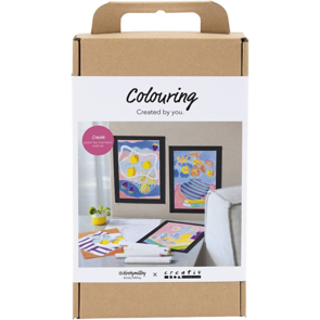 Creativ Company Craft Kit - Paint By Numbers, Markers Option 1