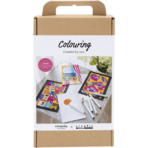 Creativ Company Craft Kit - Paint By Numbers, Markers Option 2