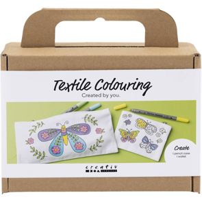 Creativ Company Mini Craft Kit - Textile Decoration, Butterflies