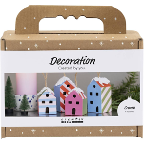 Creativ Company Mini Craft Kit - Decoration, Houses