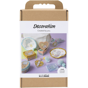 Creativ Company Craft Kit - Kids Decoration, Boxes & Shells