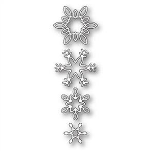 Memory Box Die - Breezy Snowflakes