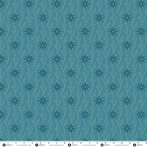 Laundry Basket Quilts Secret Stash Favorites -Blue Willow || Linen and Lace - Marine