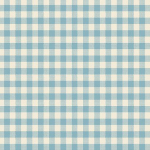 Laundry Basket Quilts Special Delivery -  Chambray Gingham