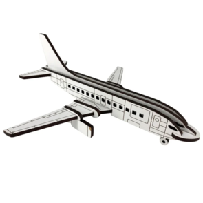 Abstract 737 Plane