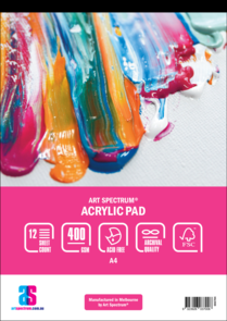 Art Spectrum Acrylic Pad 400gsm 12 Sheets