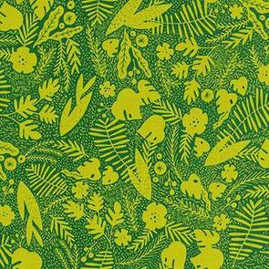 Robert Kaufman Hello Lucky! Wild & Free AIL-19560-30 FERN