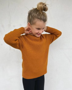 Petite Knit Alfred's Sweater Junior - Knitting Pattern / Kit
