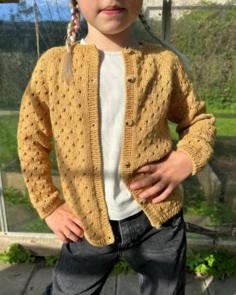 Petite Knit Anna's Summer Cardigan - Knitting Pattern / Kit