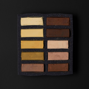 Art Spectrum Extra Soft Pastel Set Of 10 Ochre Earths
