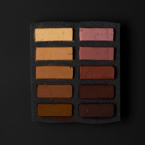 Art Spectrum Extra Soft Pastel Set Of 10 Aust Earths